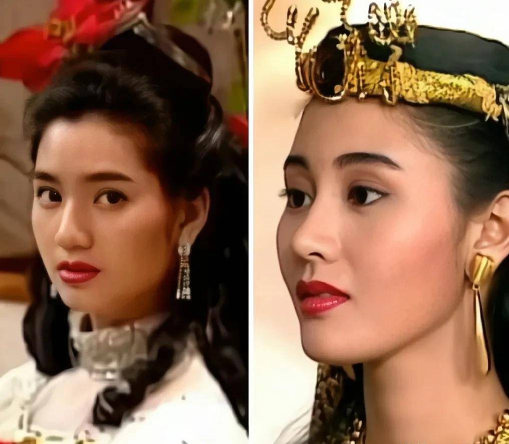 如今看了原振侠的一些片段,当洪欣饰演的蓝绫看到了由李嘉欣饰演的黄