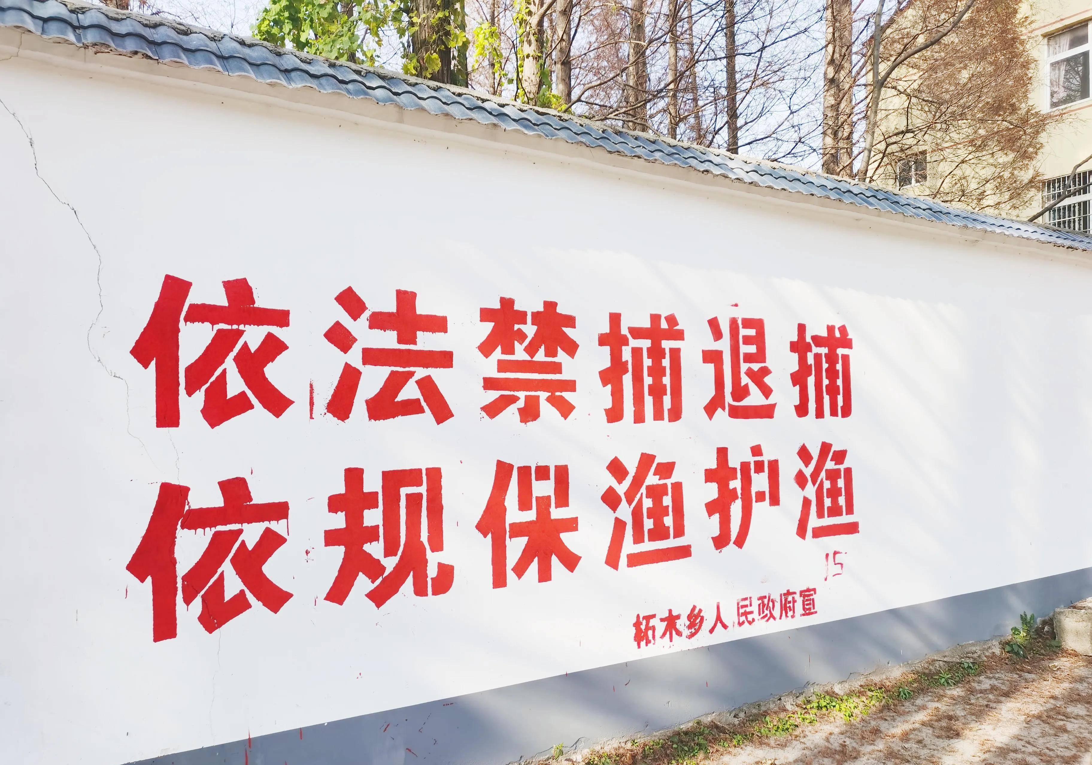 柘木乡长江禁捕宣传 力度大, 切实保护生态环境!