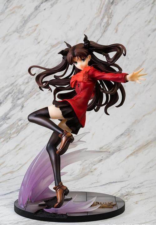 画风独特的远坂凛手办实物图赏析卖点只有一个却足够了_处理_人物