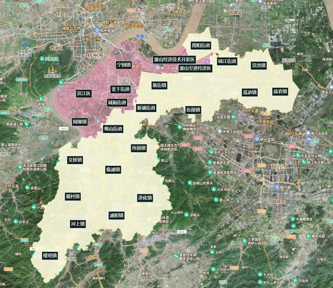 2023年杭州買房最新限購政策(附限購地圖)_購房_行政區域_街道