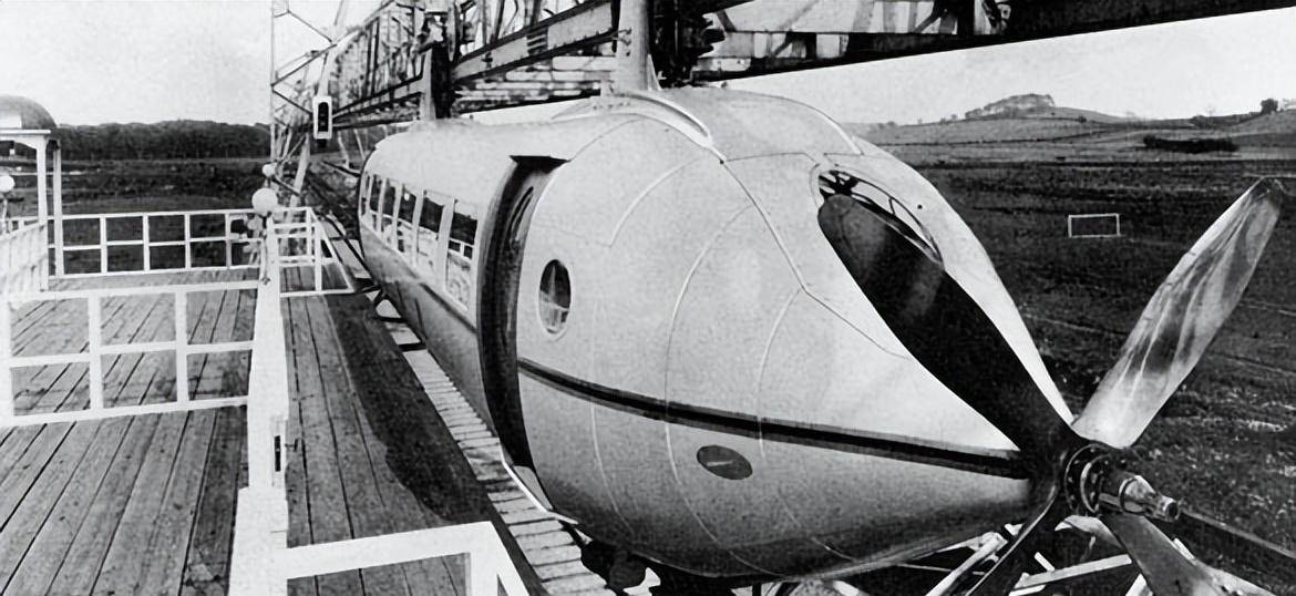 带螺旋桨的火车?1931年德国就造出"高铁",时速达230公里!