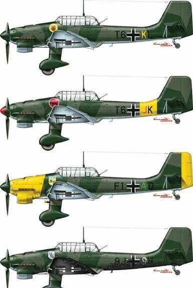 ju-87斯图卡俯冲轰炸机,德国闪电战的空中利器_飞行员_攻击_隐形战斗