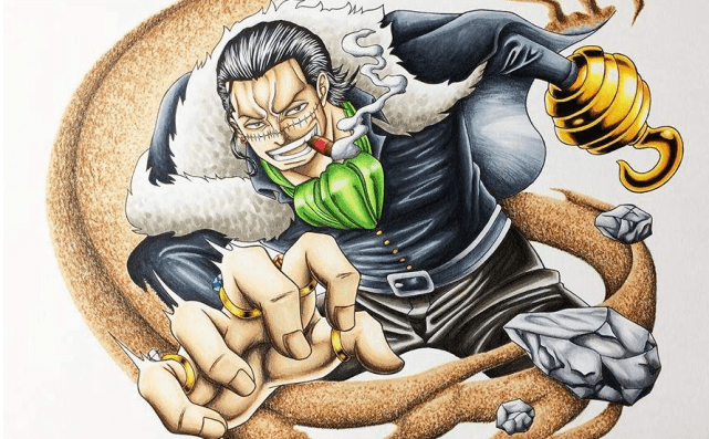 《海贼王》漫画的957话中,赤犬对战国说:"光月御田曾经在白胡子的船上