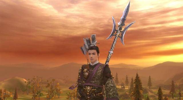 而这位使用方天画戟演的女将领就是仇琼瑛,也就是张清的老婆.