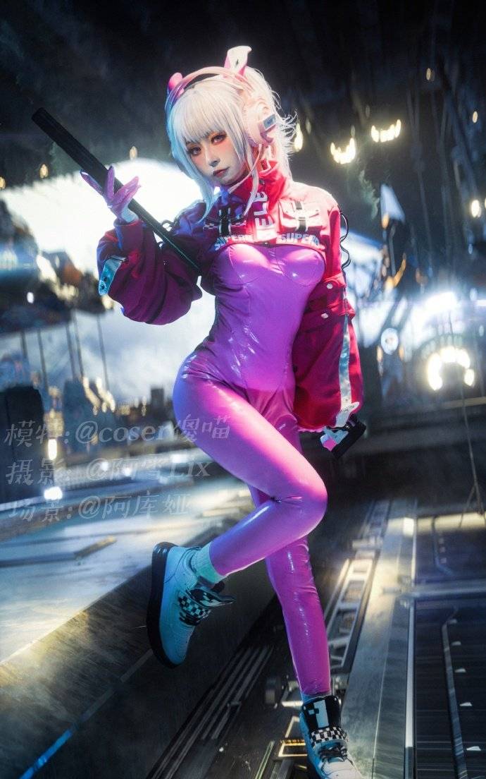 cos:nikke胜利女神爱丽丝cosplay正片8p-coser傻喵_伊喵_白嫖_部落