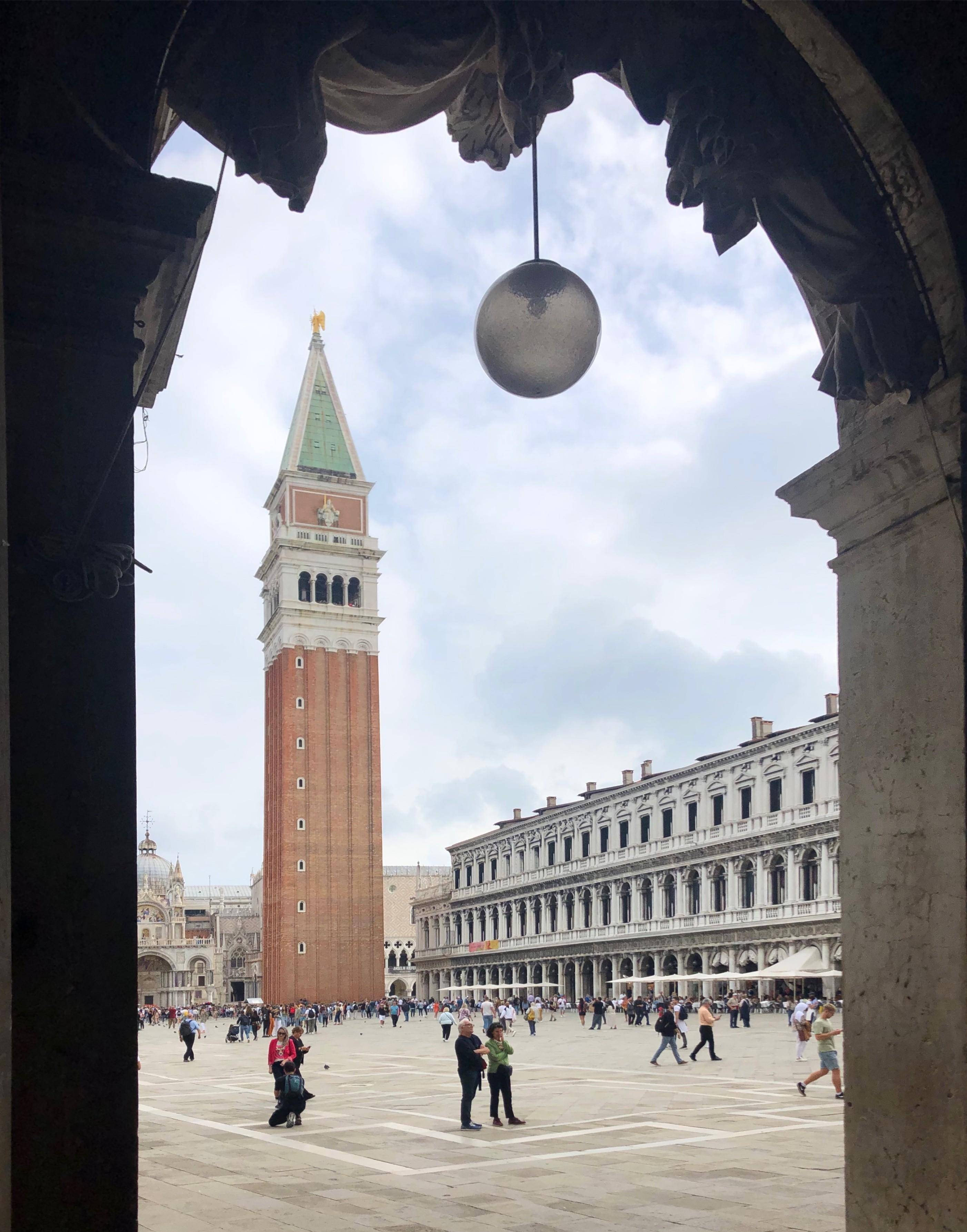 欧洲游记:威尼斯的圣马可广场 piazza san marco_建筑_钟楼_中国