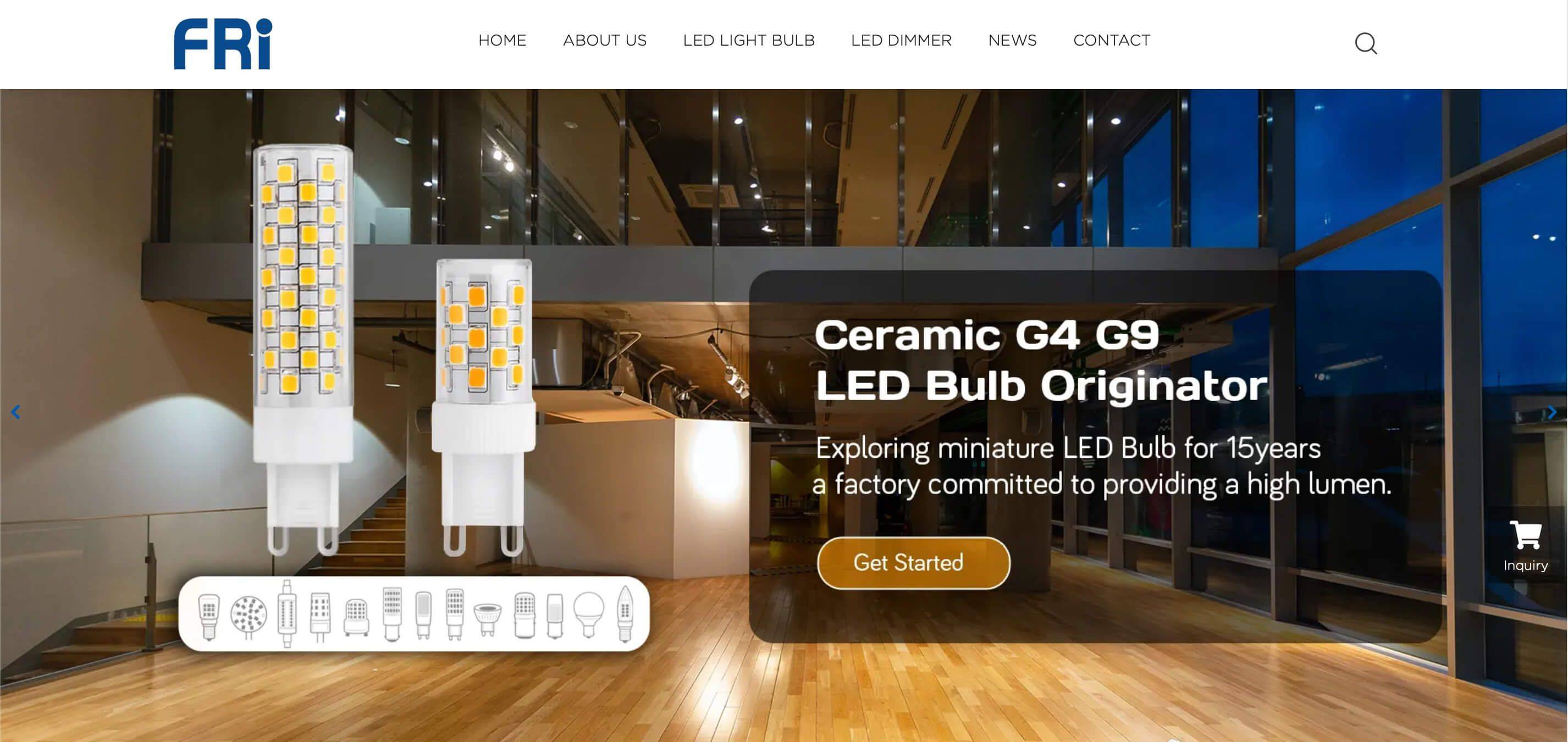 润启科技LED外贸营销型官网最新上线