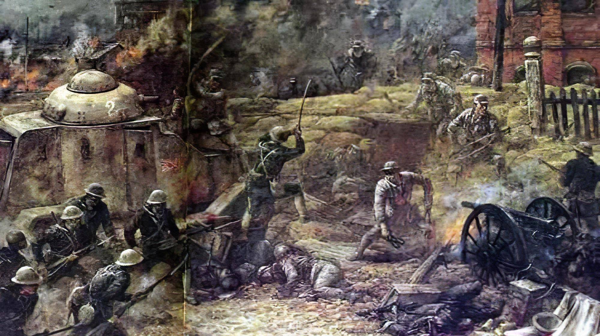 "广西狼兵雄于天下",淞沪会战6000敢死队壮烈殉国,无一生还_桂军_日军