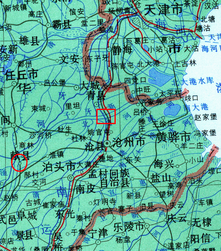 我国北方运河也有"水立交",建设时间比南方早,甚至清朝已设想_青县