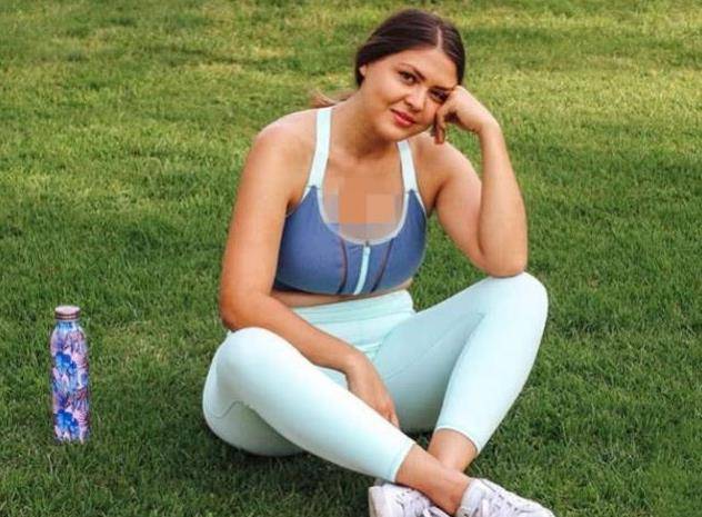 150斤大码模特,健身打造丰腴身材,网友:肥而不腻_体重_训练_小动作