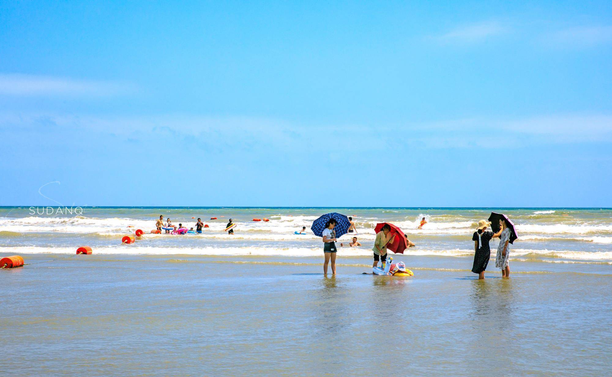 与越南仅一水之隔,风光极美_防城港_金沙滩_白浪