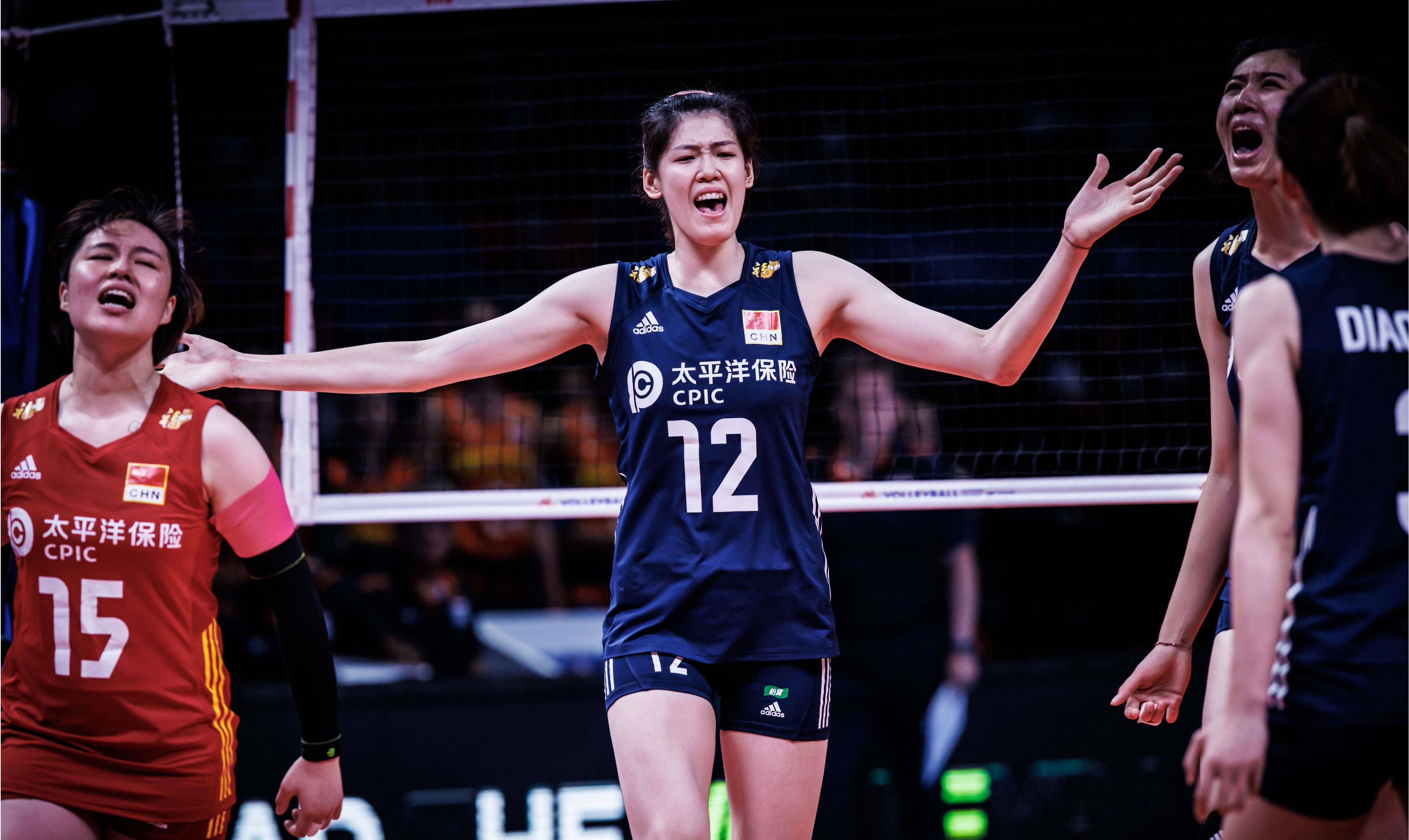 进攻_中国女排_一传