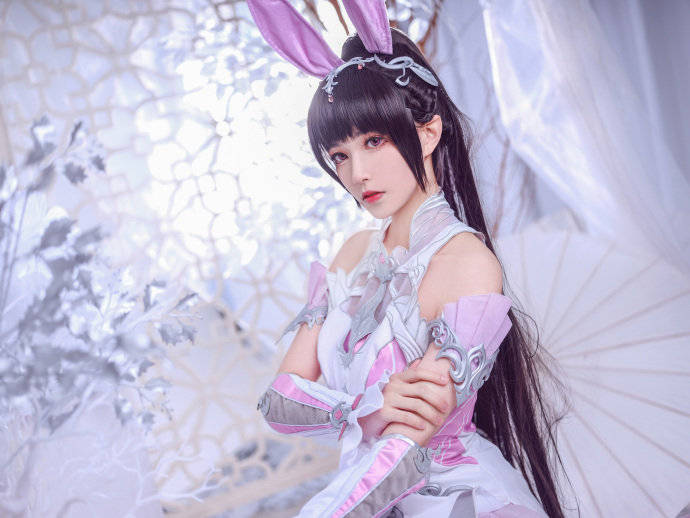 cos:斗罗大陆小舞cosplay正片18p-君珺un_伊喵_白嫖_部落