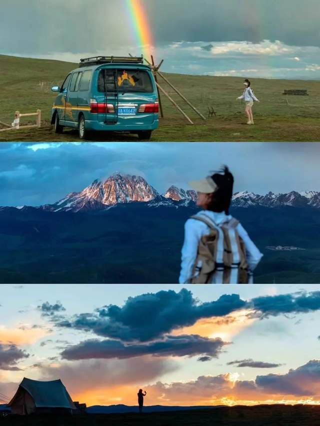 【八郎生都村】一个不输鱼子西的观景平台_游牧_宁静_自然