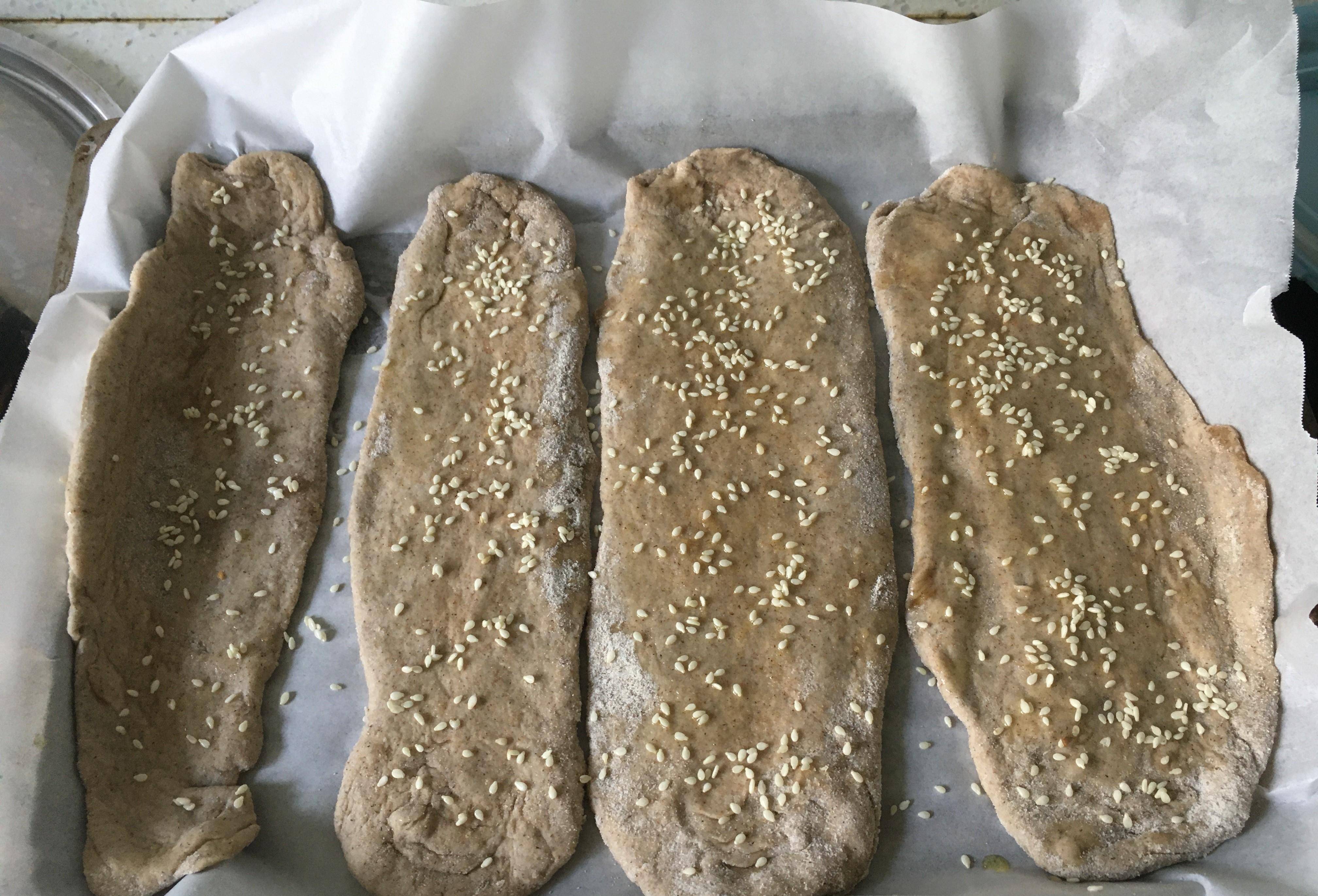 「中式面点」油酥烧饼的做法,最简单的配方,还原小时候的味道_面团