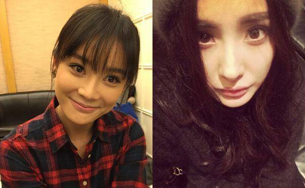 杨幂和袁姗姗不但是同班同学,还是室友,都是北电05级的.