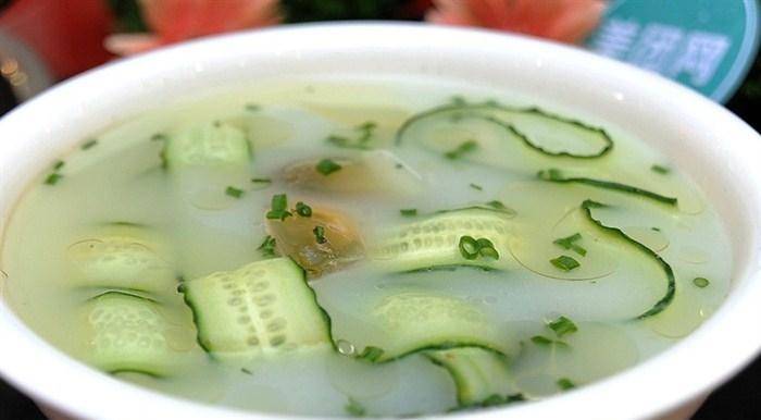 大热天,多给家人做这汤,做法超简单,味道浓郁又清香,别不懂吃_黄瓜