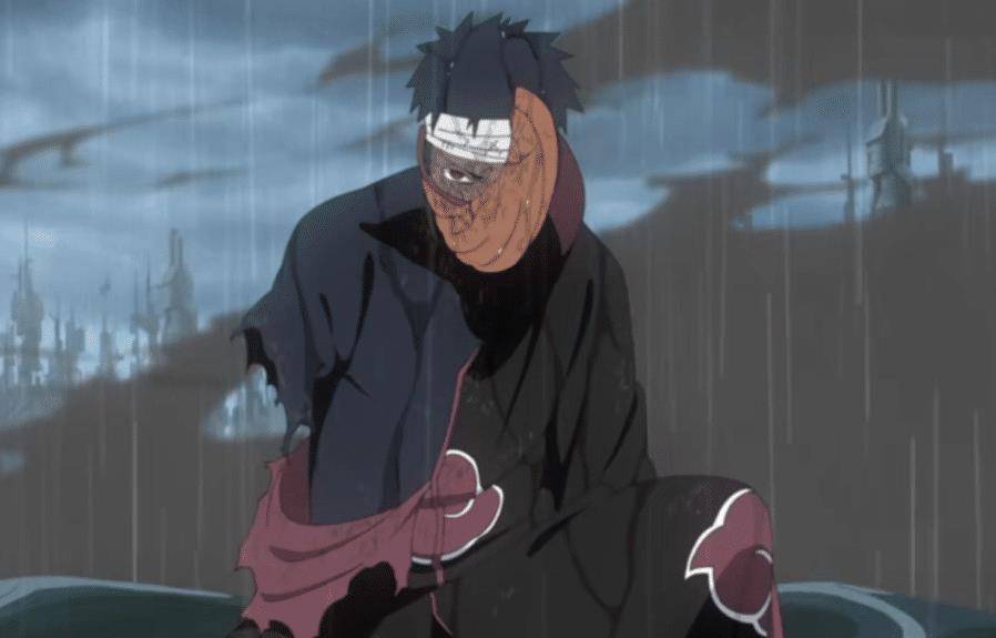 带土换过四次面具,"白面"为特别定制,两次出现的阿飞有所区别_写轮眼