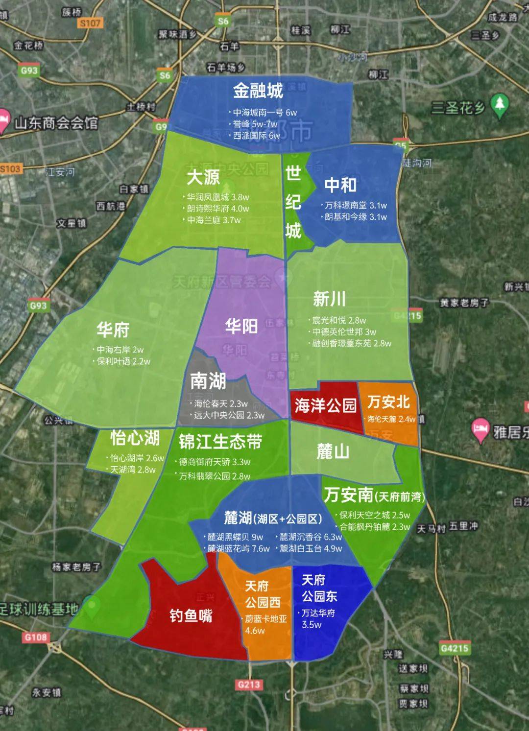 锦江生态带商业规划图片