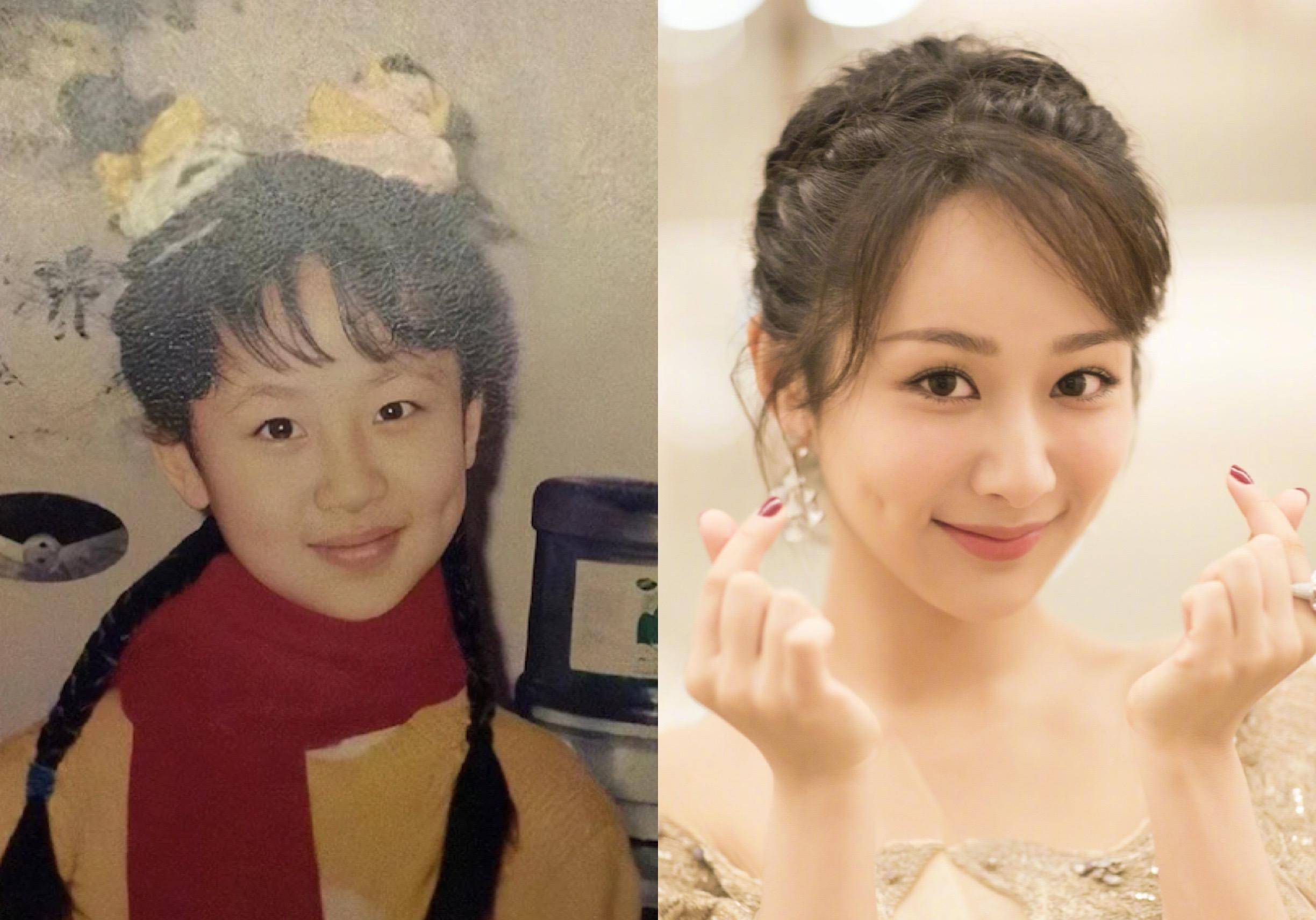 你看我几分像从前?15位女星童年照皆从小美到大,她说自己没整过