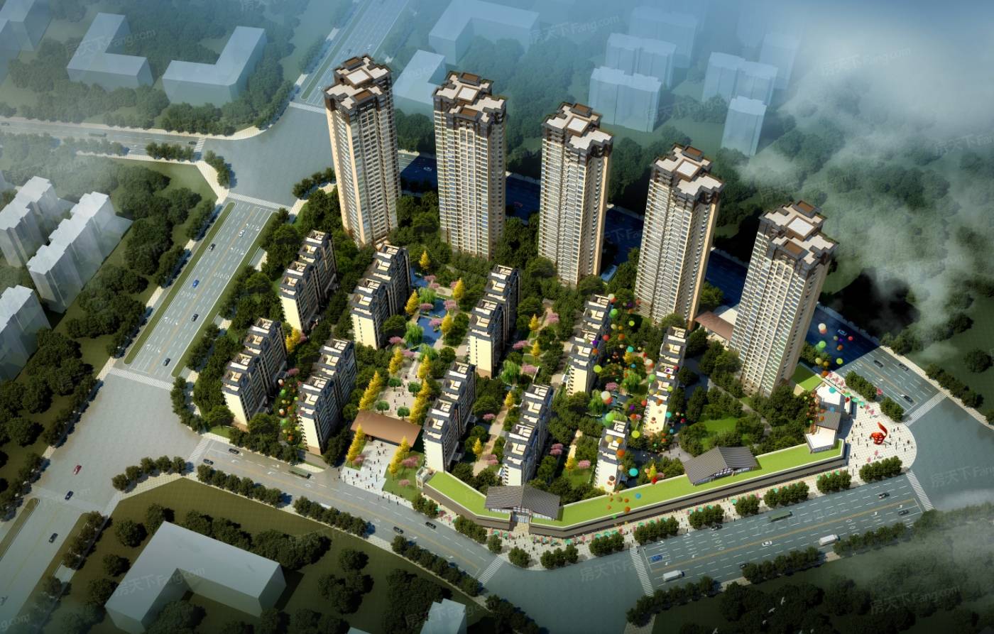 【紫天 江山印】最新房价-在售户型-区位分析_渠县_户数_楼层