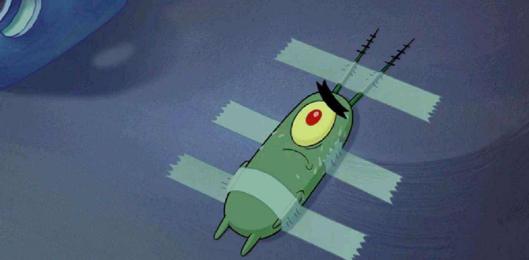 出自于经典动漫《海绵宝宝》,身体是由99%的废气加上1%的邪恶组成,无