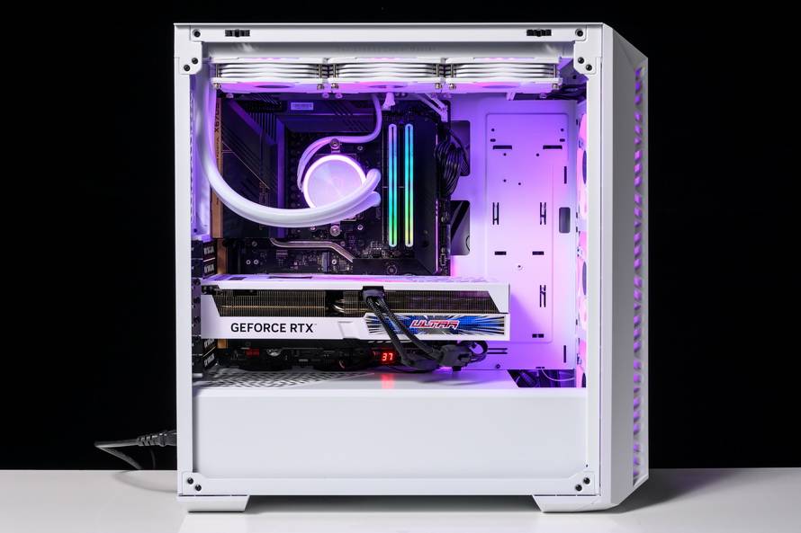 酷冷至尊炎神p360白色版水冷散热器评测:稳压13900k处理器_测试_主板