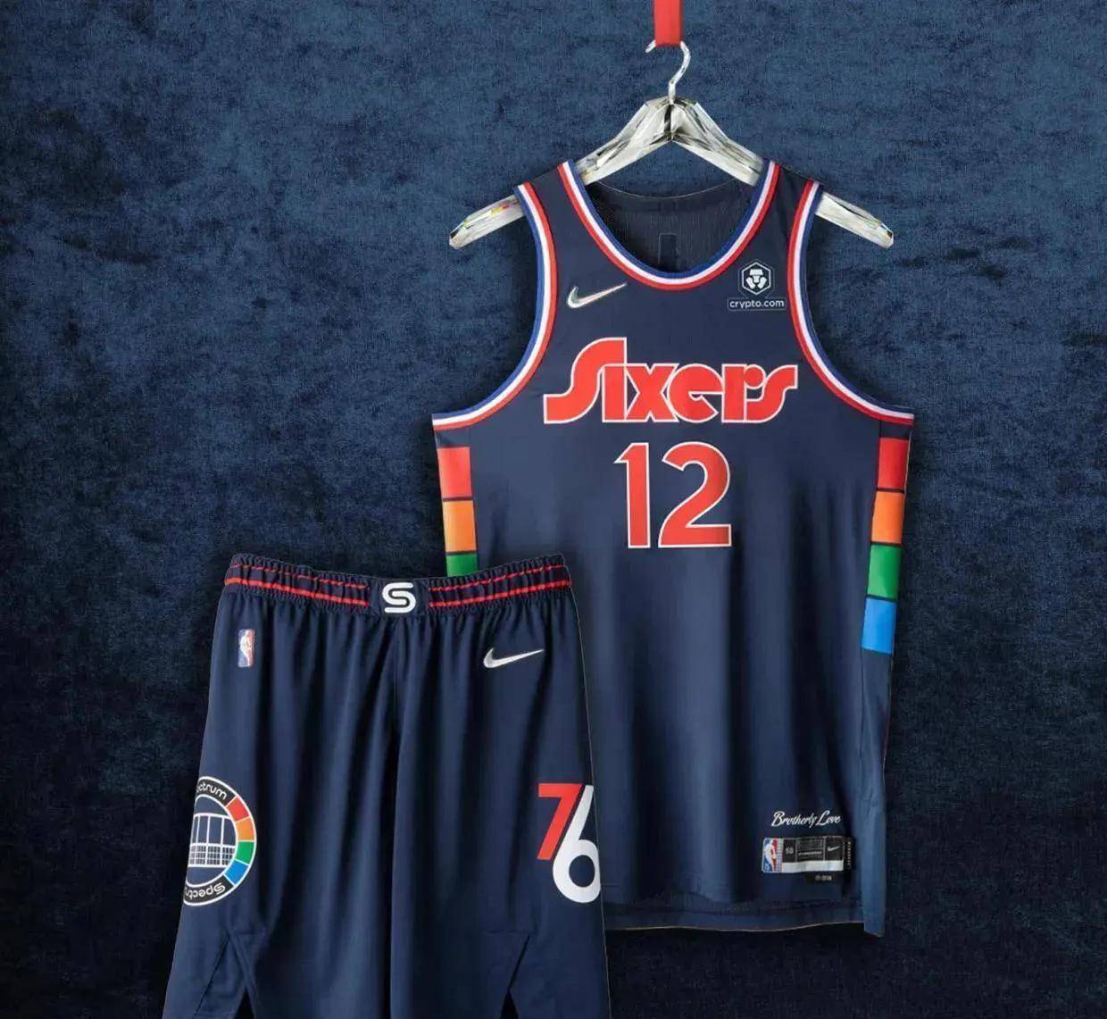 独立宣言-费城76人队城市版球衣鉴赏_赛季_字样_字体