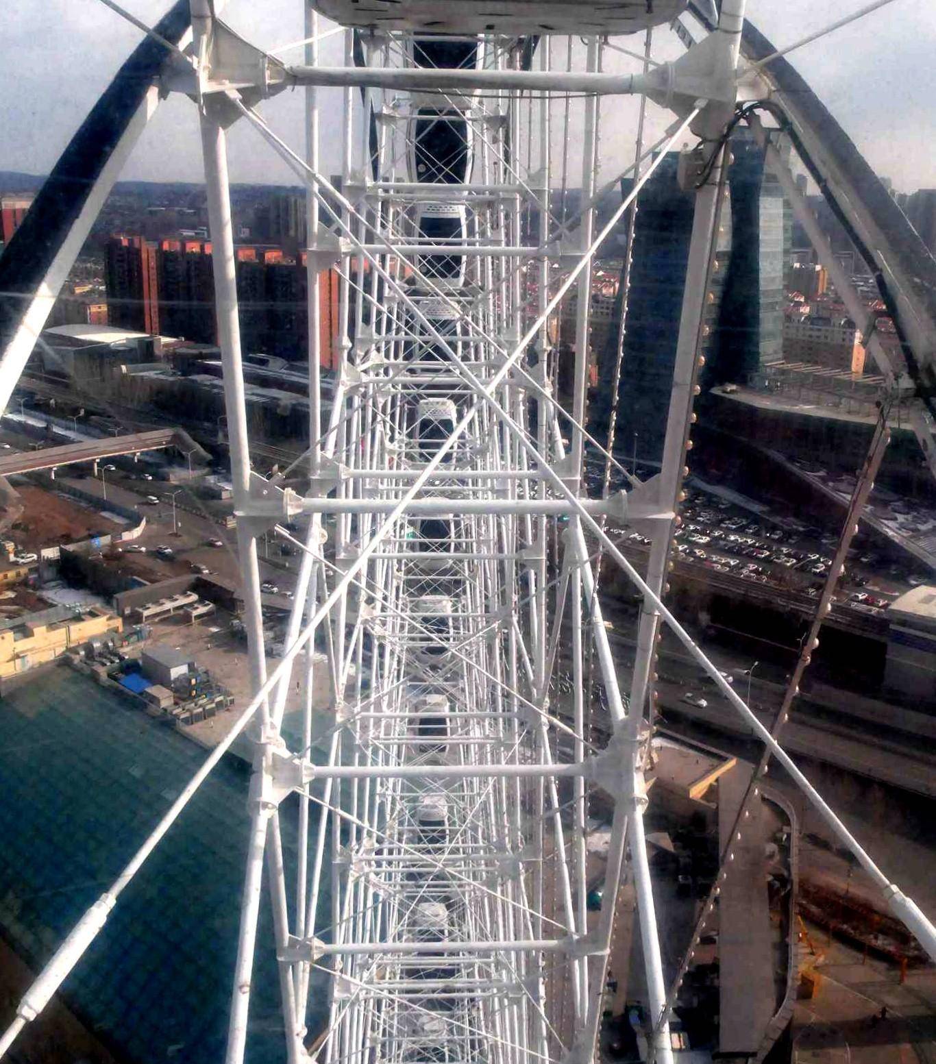 打卡长春摩天活力城,去坐坐99米高的摩天轮_玻璃_顾客_什么