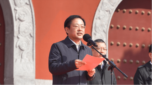 蓟州区委书记贺亦农同志和中国联通天津市分公司党委书记,总经理