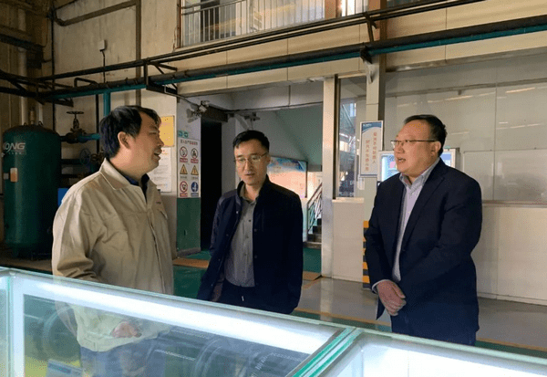 国机精工股份有限公司领导来洛轴走访_刘斌_于海波_生产