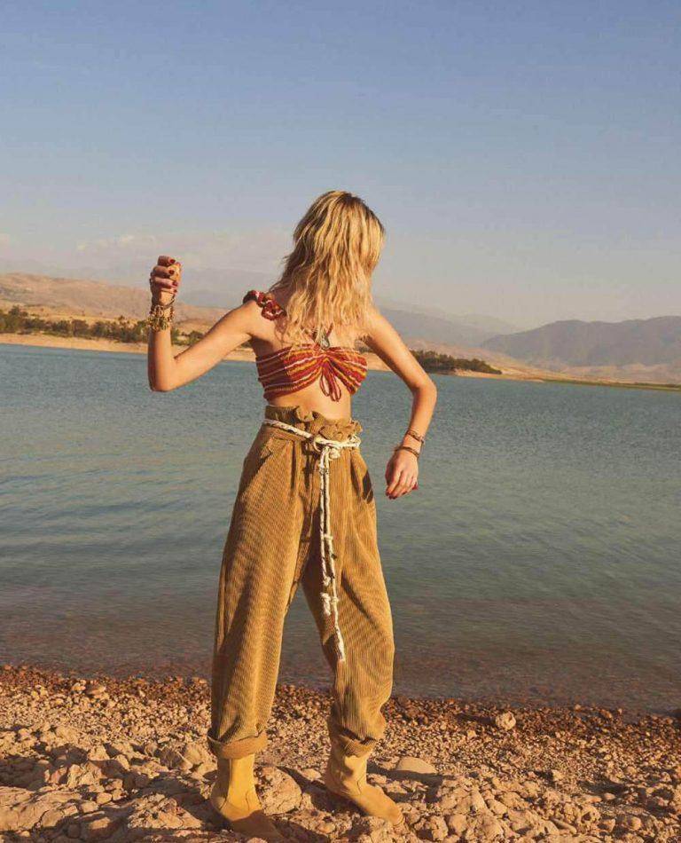 俄罗斯模特兼女演员萨沙·露丝(sasha luss)拍摄的时尚杂志_封面_设计