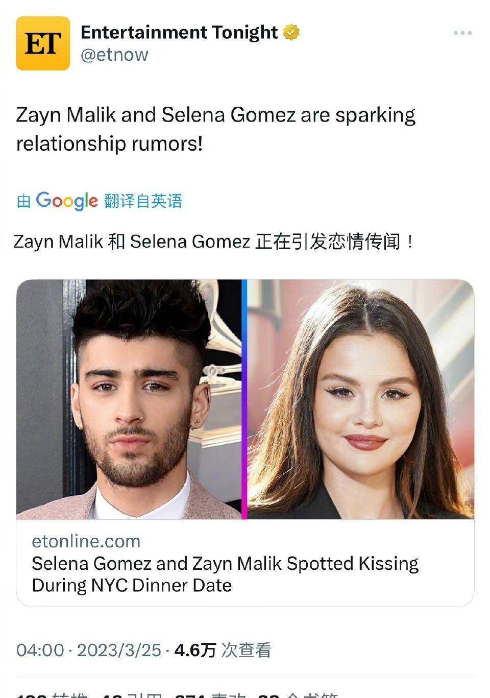 zayn女朋友图片