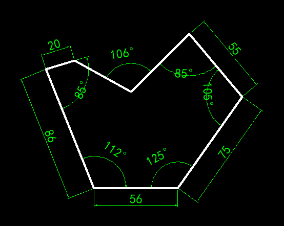 cad画角度怎么画30度图片