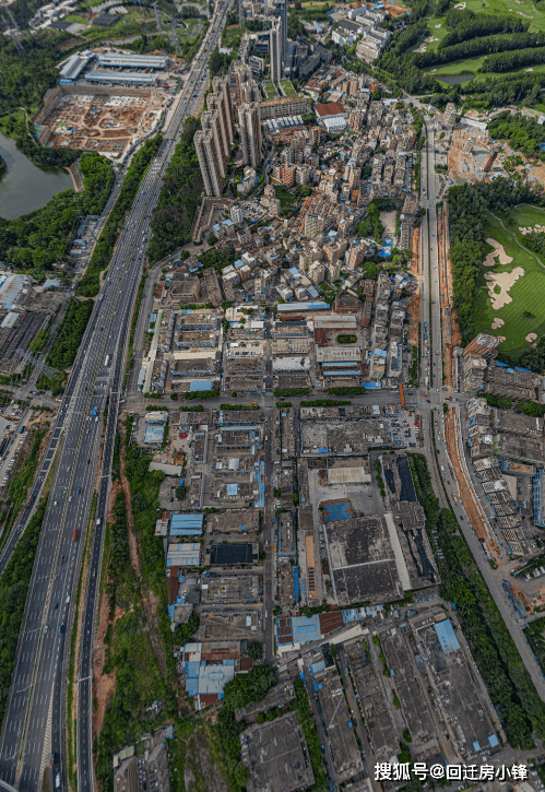 深圳龙华观澜黎光村产业片区利益统筹旧改回迁房项目_金光华_面积