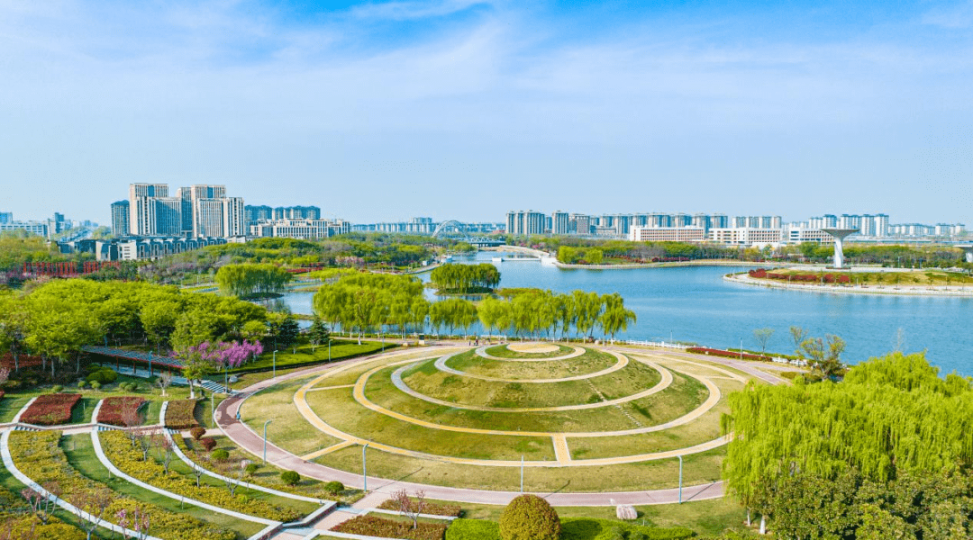 大片来袭,郑州航空港区的春天每张都能当桌面_梅河_公园_春光