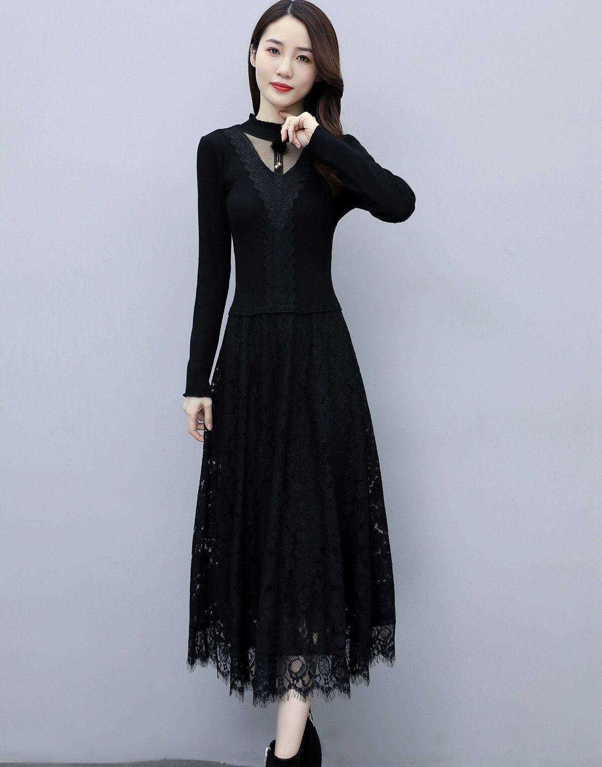 黑色纱裙穿搭除了性感,妩媚,也能穿出一些精致的可爱_气质_时尚_风格