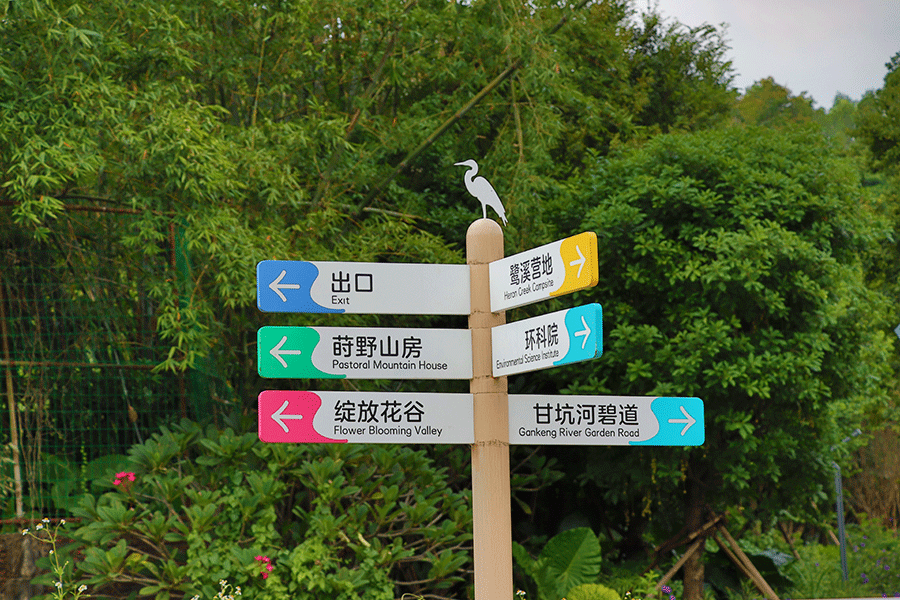柯赛分享:公园景区导向标识设计有哪些核心要素?_游客_旅游_主题