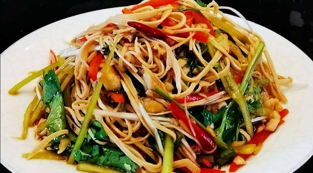 只要掌握两点,美味的凉拌豆腐丝就能让人赞不绝口_调料_味道_人人