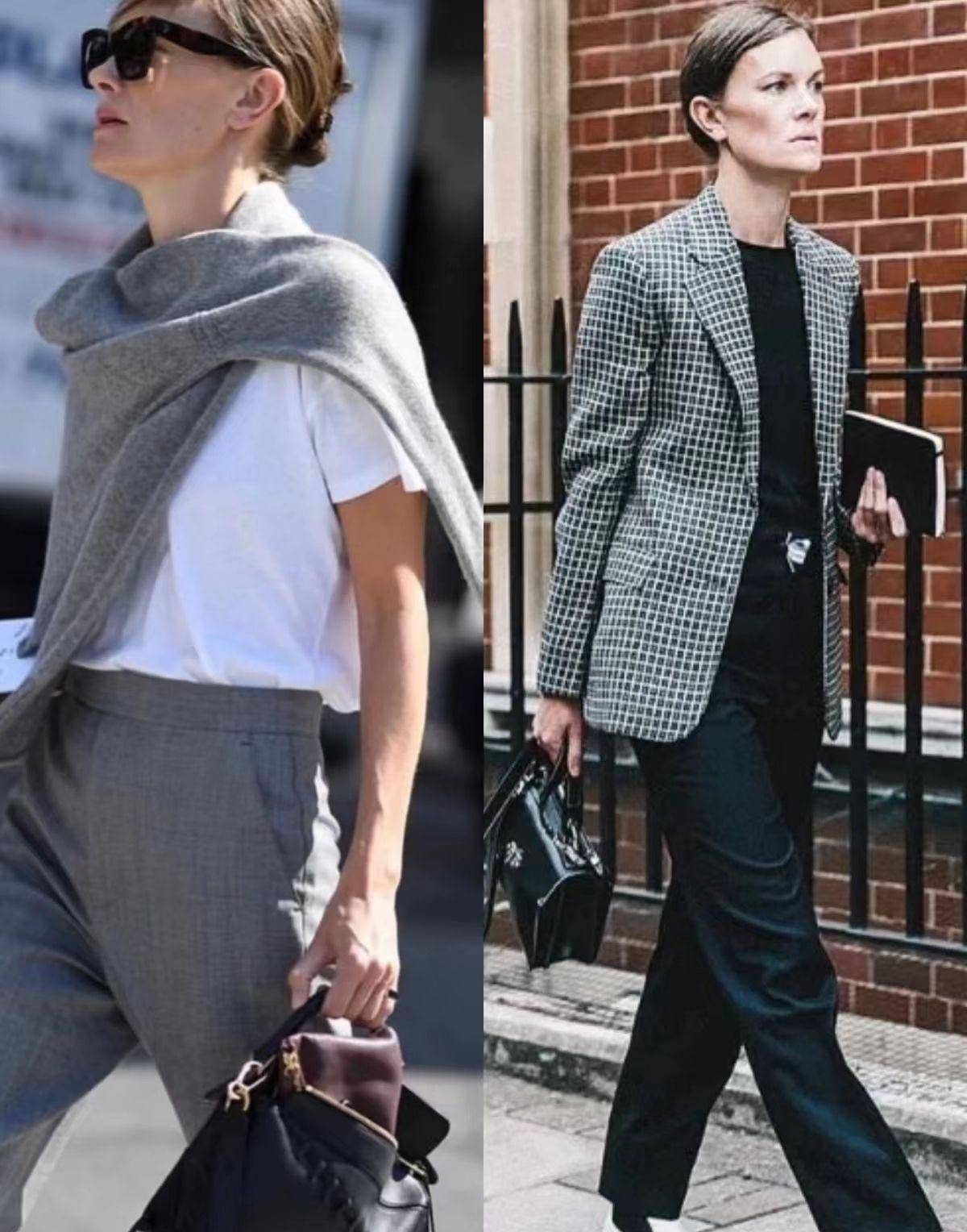 穿得好的女人就像joellison,她的配色总是那么简单朴素,沉稳低调,从来