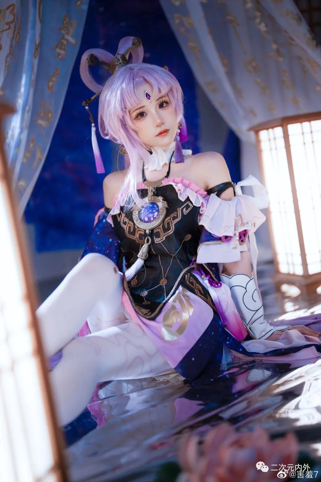 cos正片~《崩坏:星穹铁道》符玄_蜻蜓_爆炸_摄影