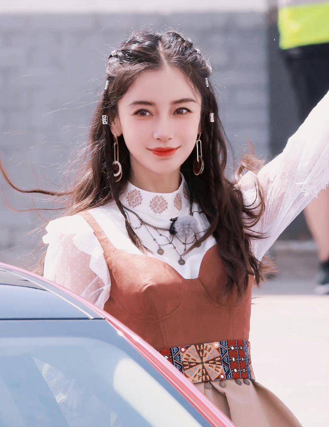 angelababy民族风造型好美,明眸皓齿气质出众,妥妥的异域美人_感觉