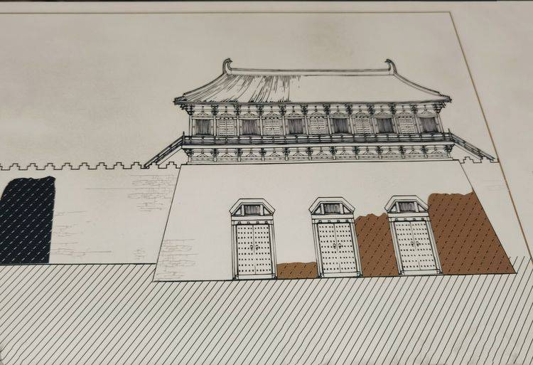 被誉为"丝路外交起点"的西安城墙含光门遗址