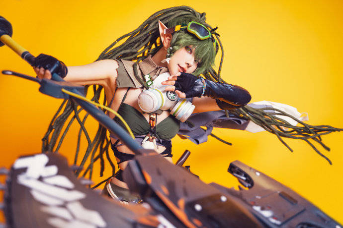 cos:明日方舟百炼嘉维尔cosplay正片12p-w百合欧皇子w_伊喵_白嫖_部落