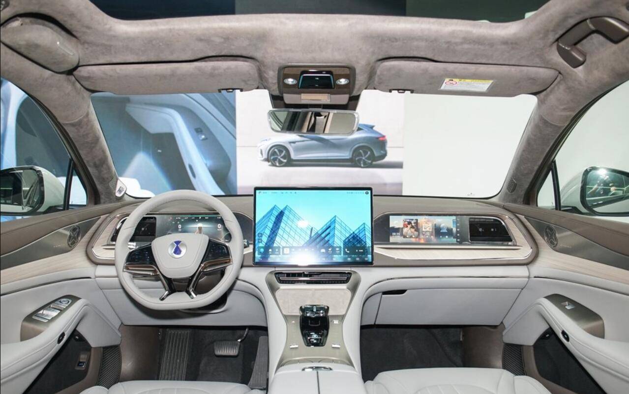 中控配三大屏精致感出众,腾势n7内饰正式公开_搜狐汽车_搜狐网