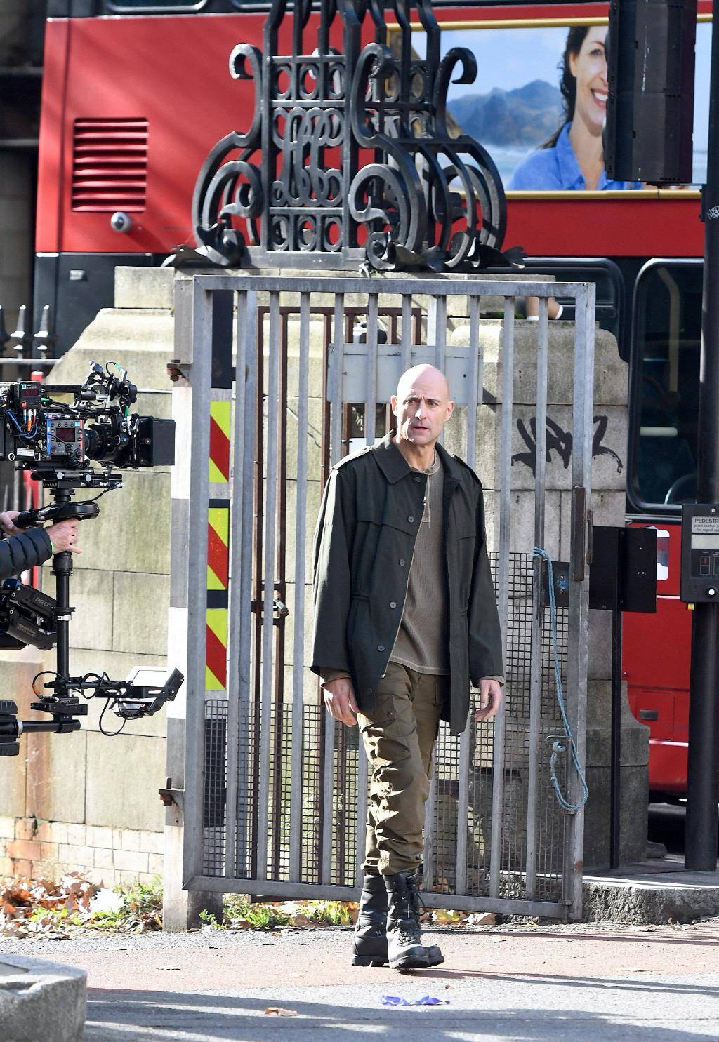 57岁"世界第二帅光头"马克·斯特朗路透摄!