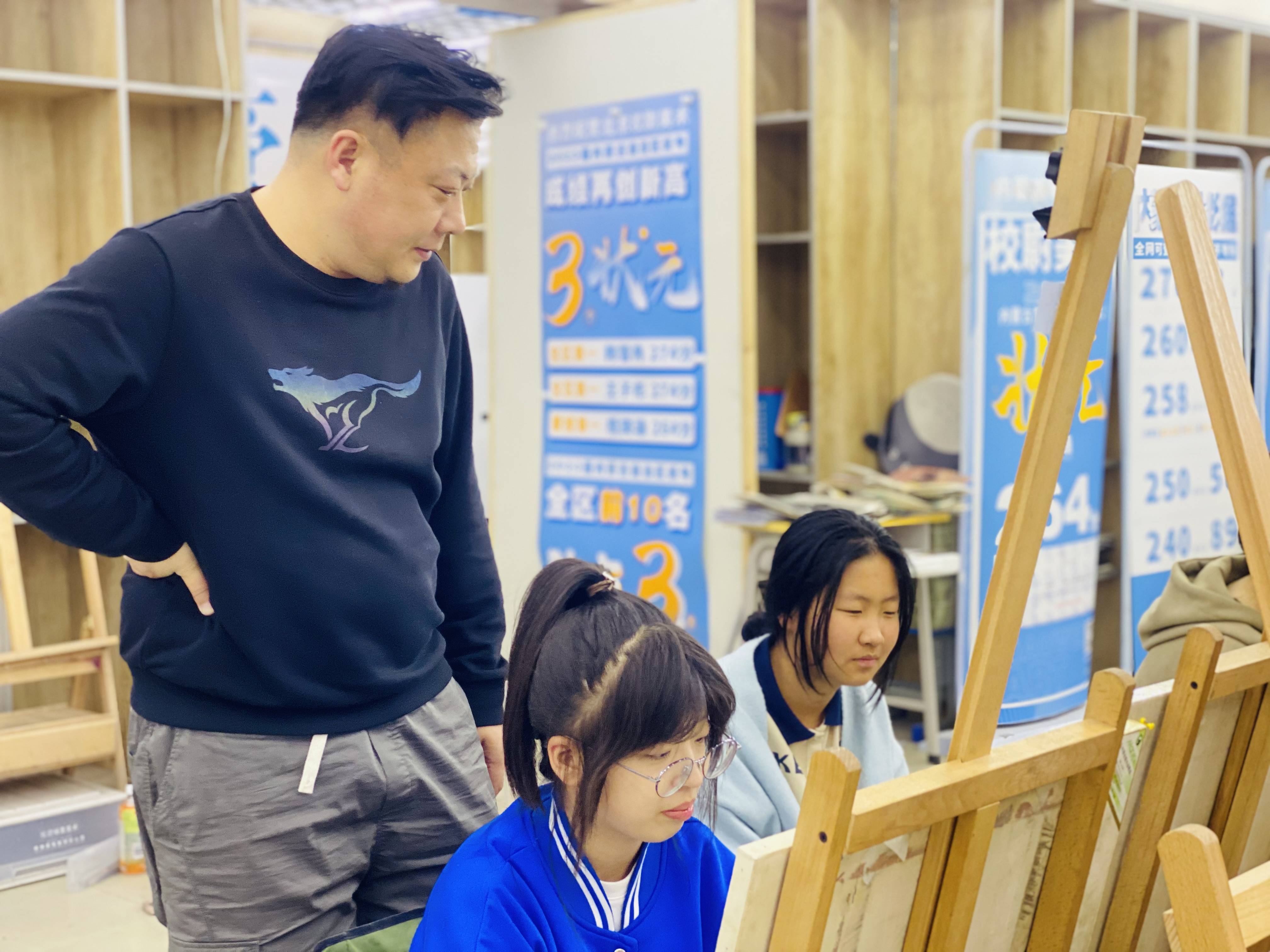 校尉美术内蒙校区·中考班特辑 | 长风破浪会有时,直挂云帆济沧海!