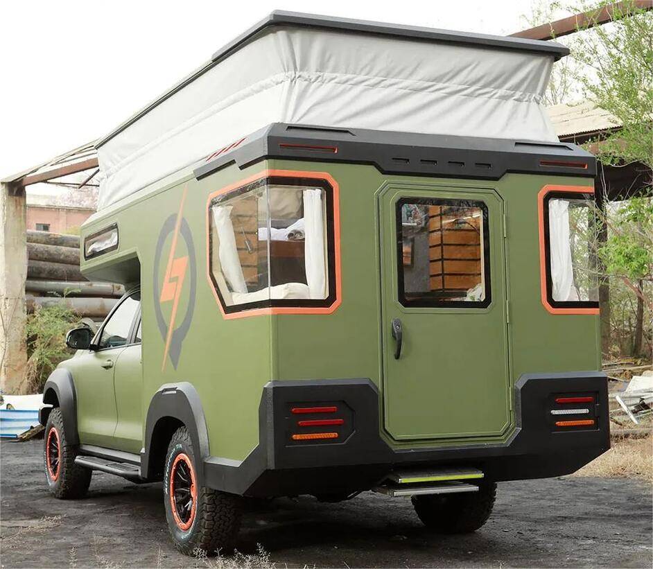 皮卡旅居一车两吃,长城山海炮旅居版双布局车型首发亮相_搜狐汽车