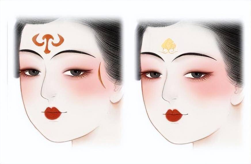 唐朝女性妆容的变化_女子_唐代_化妆