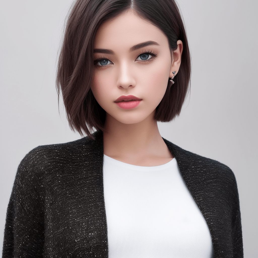 你们喜欢的girl,黑白配_灰色_方式_显得